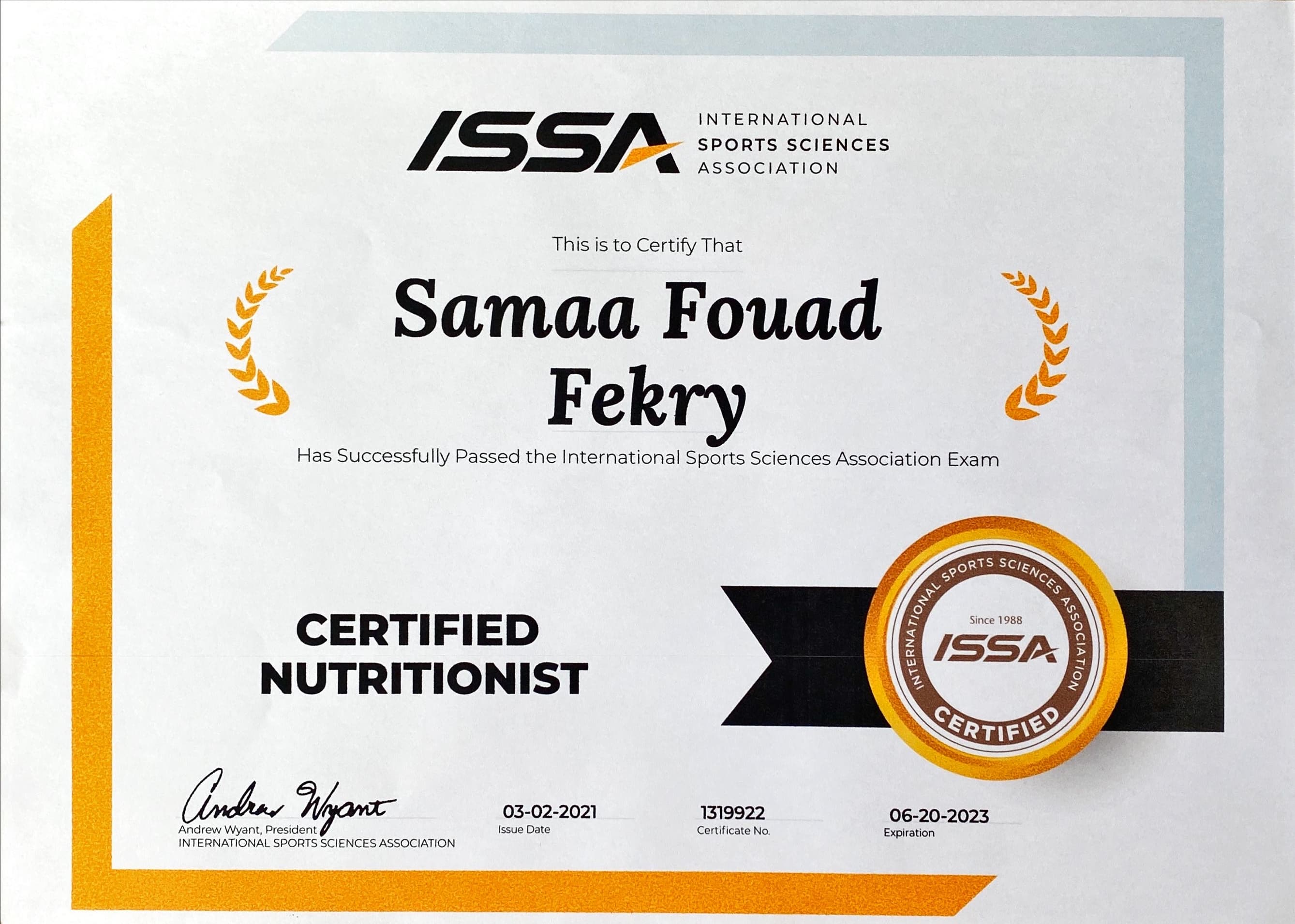 coach sama certifications